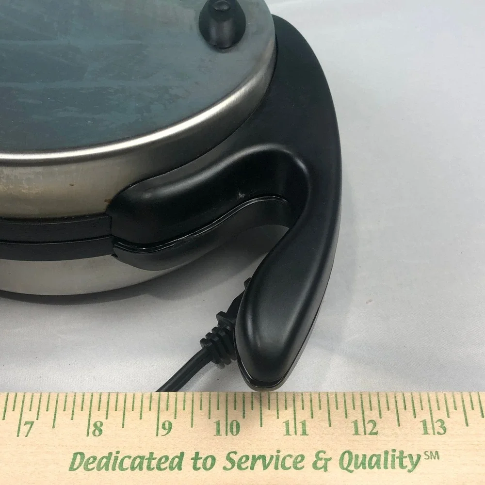 Presto FlipSide Belgian Waffle Maker 0351003 Rotating Nonstick WORKS!